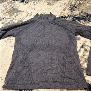 Heather Gray Quarter-Zip Pullover